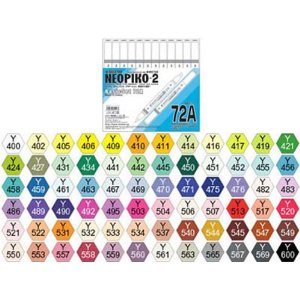 NEOPIKO-2 Basic 72 Color Set A