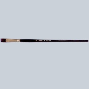 KUMANO Oil Painting Brush Hard-Nylon Hair Flat No.12