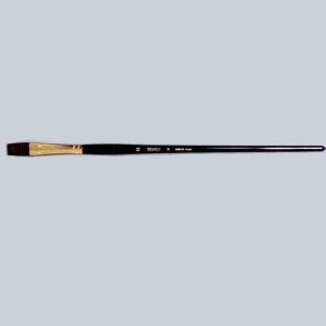 KUMANO Oil Painting Brush Hard-Nylon Hair Flat No.14