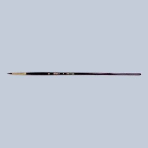 KUMANO Oil Painting Brush Hard-Nylon Hair Round No.0