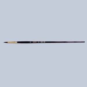 KUMANO Oil Painting Brush Hard-Nylon Hair Round No.4