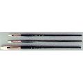 KUMANO Oil Painting Brush High Grade Hog Hair Flat 3 Brush Set