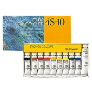 KUSAKABE Oil Color 4S-10 Color Set