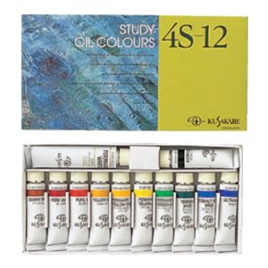 KUSAKABE Oil Color 4S-12 Color Set