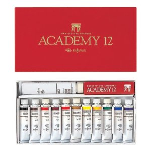 KUSAKABE Oil Color Academy 12 Color Set