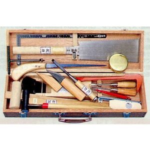 Woodworking tool set, T-102 17 tool set