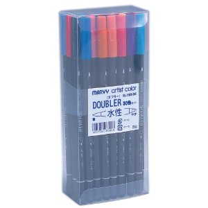 MARVY Artist Color Doubler No.1800 30 Color Set