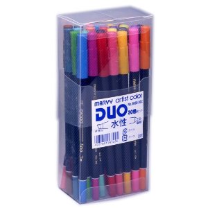 MARVY Artist Color Duo No.1600 30 Color Set