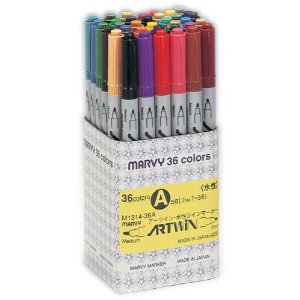 MARVY Artwin No.1314 36 Color Set A