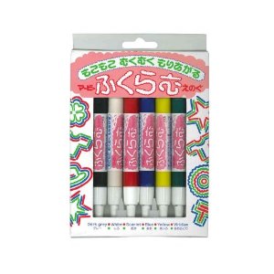 MARVY FUKURAMU (inflatable) paint 6 Color A Set Basic Color