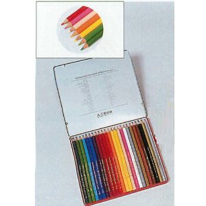 MITSUBISHI Colored Pencil Wide No.880 24 Color Set