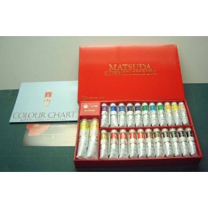 Matsuda Super Oil Color 20ml S-1 24 Color Set 