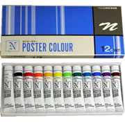 Nicker Poster Color 11ml 12 Color Set