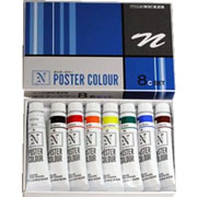 Nicker Poster Color 11ml 8 Color Set