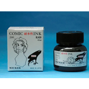 Nicker Comic Ink Water Proof Black 40ml