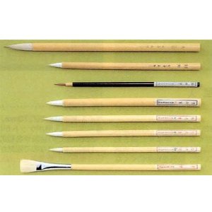 Brushes for Japanese painting High-class 8 brush set