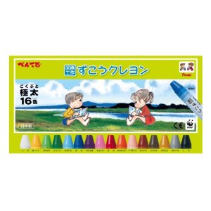 PENTEL Art crayon extra thick 16 color set