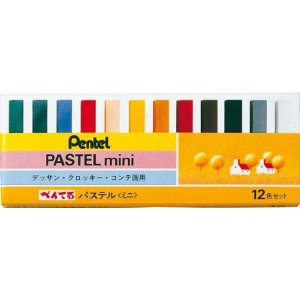 Pentel Pastel Mini 12 Color Set