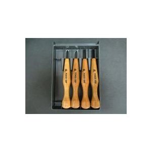 4 Power Grip Chisel Set for Right Handed