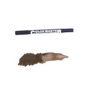 Color Master Dark-Brown P-8 Watercolor Pigment Marker