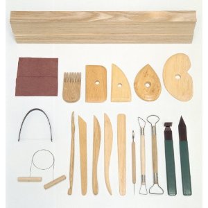 Forming by hand tools 19 tool set Ceramic tool set