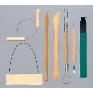 Forming by hand tools 8 tool set Ceramic tool set