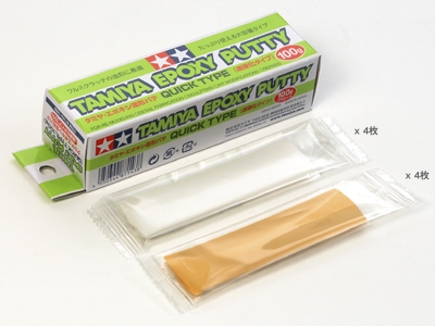 Tamiya Epoxy molding putty (Rapid Hardening type) 100g