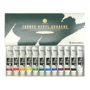 TURNER Acryl Gouache 11ml 12 Color Set