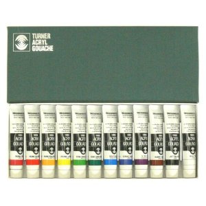 TURNER Acryl Gouache 20ml 12 Color Set