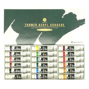 TURNER Acryl Gouache 11ml 18 Color Set