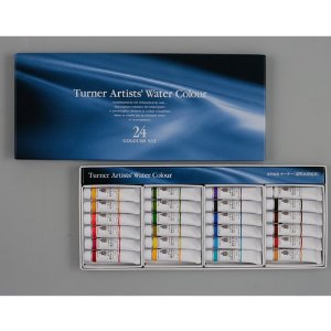 TURNER Artist's Transparent Watercolor 5ml 24 Color Set