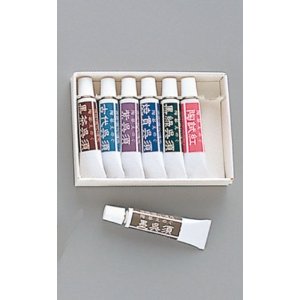 Pottery underglaze colors, Gosu 7 color set 17g tube