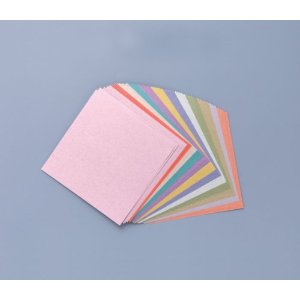 Washi (Japanese paper) folding paper, Japanese colors, 12 colors, 60 sheets